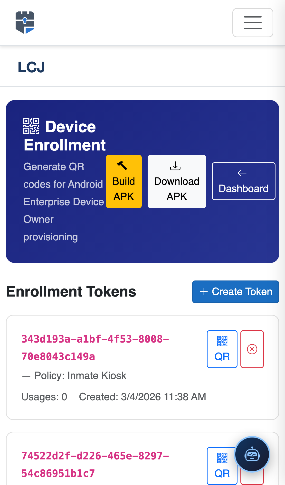 Open-Source Tablet Configuration screenshot