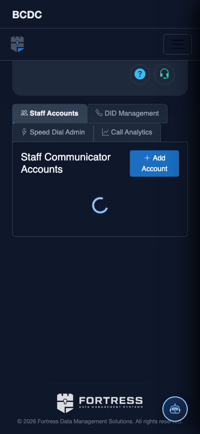 Mobile view — IVR Setup detail