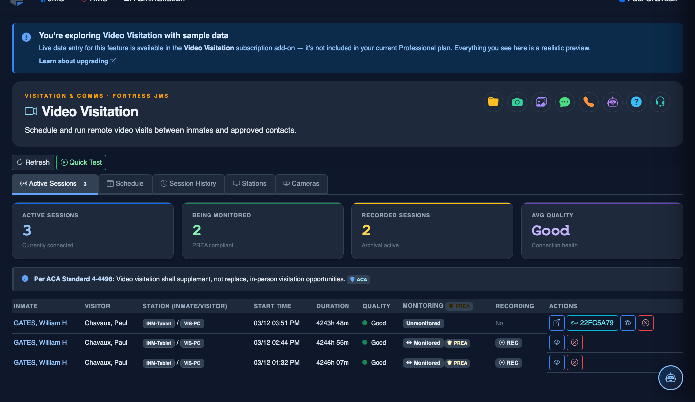 Camera Management screenshot