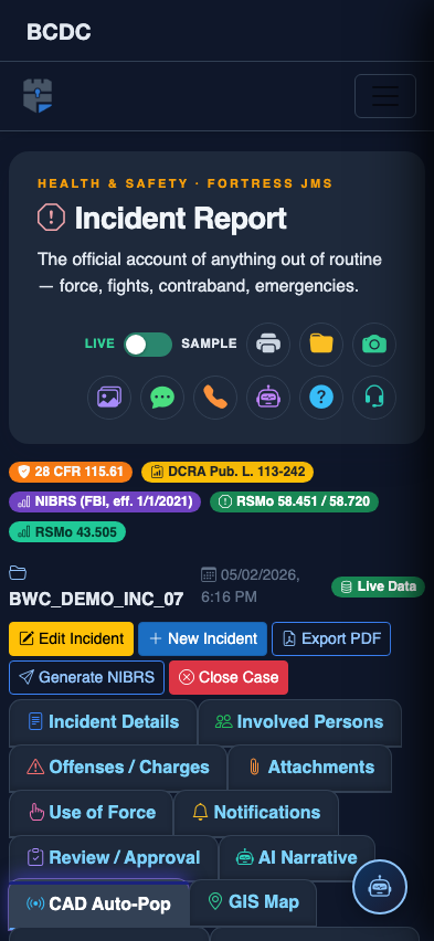 Mobile view — CAD Auto list