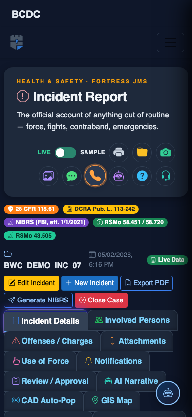 Mobile view — Review Approval list