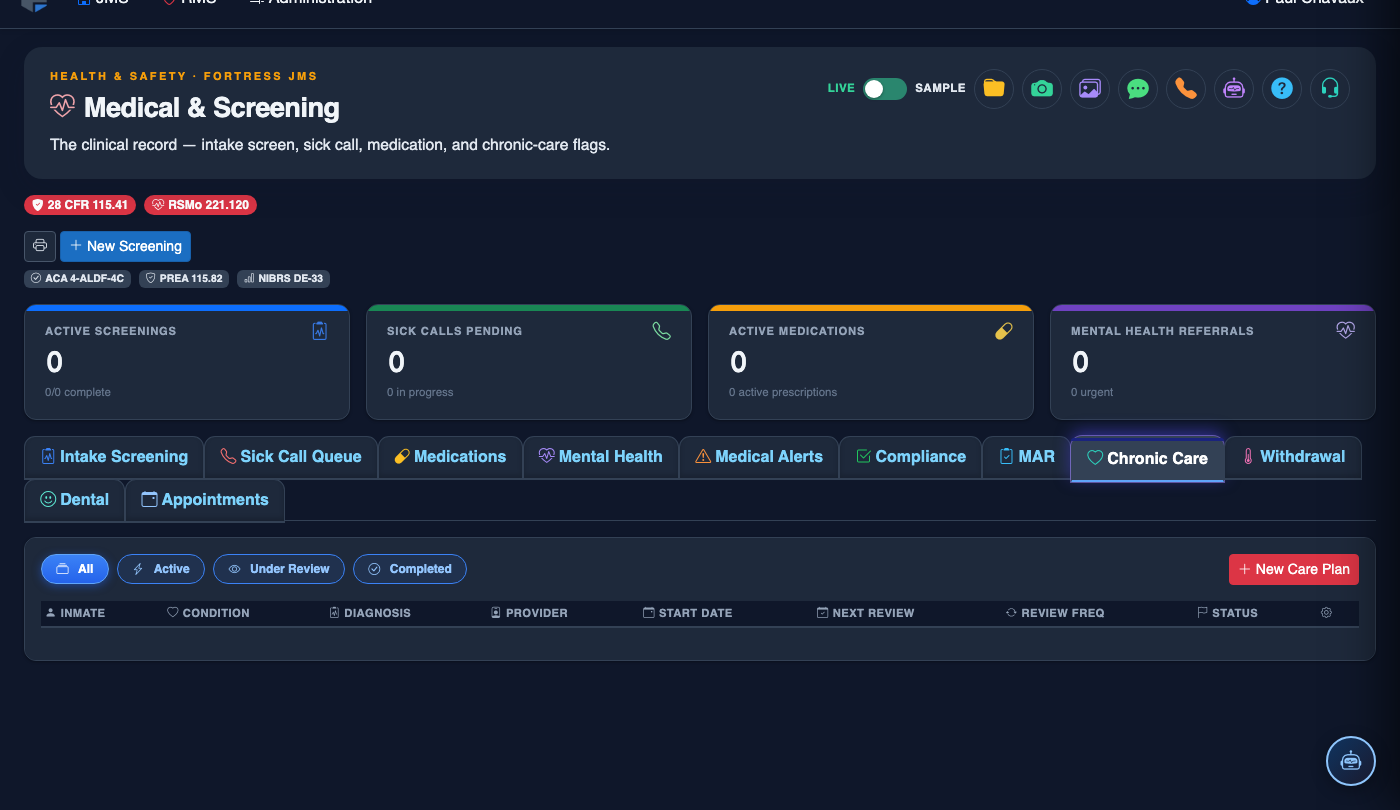 Chronic Care Management screenshot
