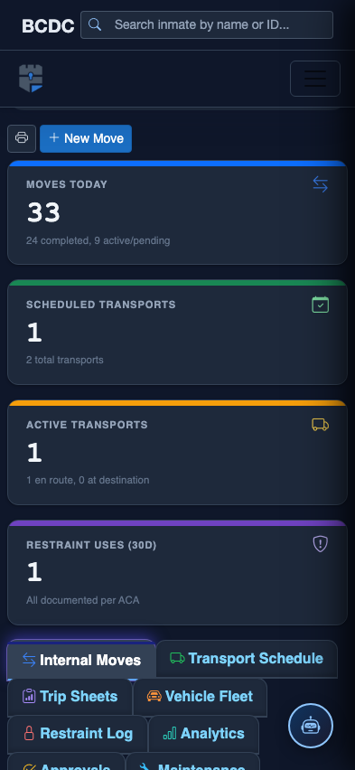 Mobile view — Transport Reviews detail